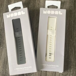 NIB🍍FIT BIT VERSA/VERSA LITE SILICONE BAND🍍2🍍P-1